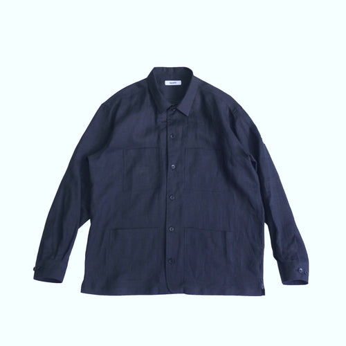 [apartir] Linen Shacket リネン シャケット - apartir Online Store アパルティール セレクトショップ