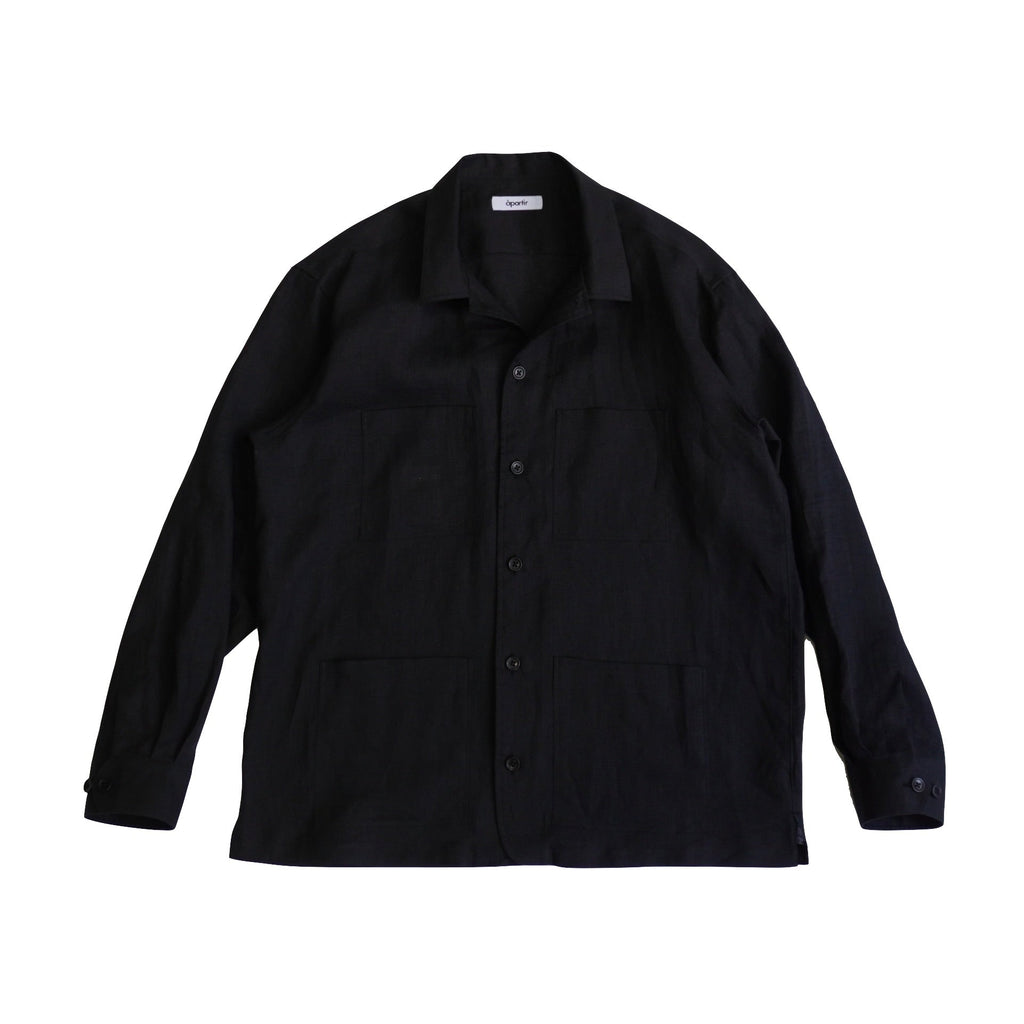 [apartir] Linen Shacket リネン シャケット - apartir Online Store アパルティール セレクトショップ
