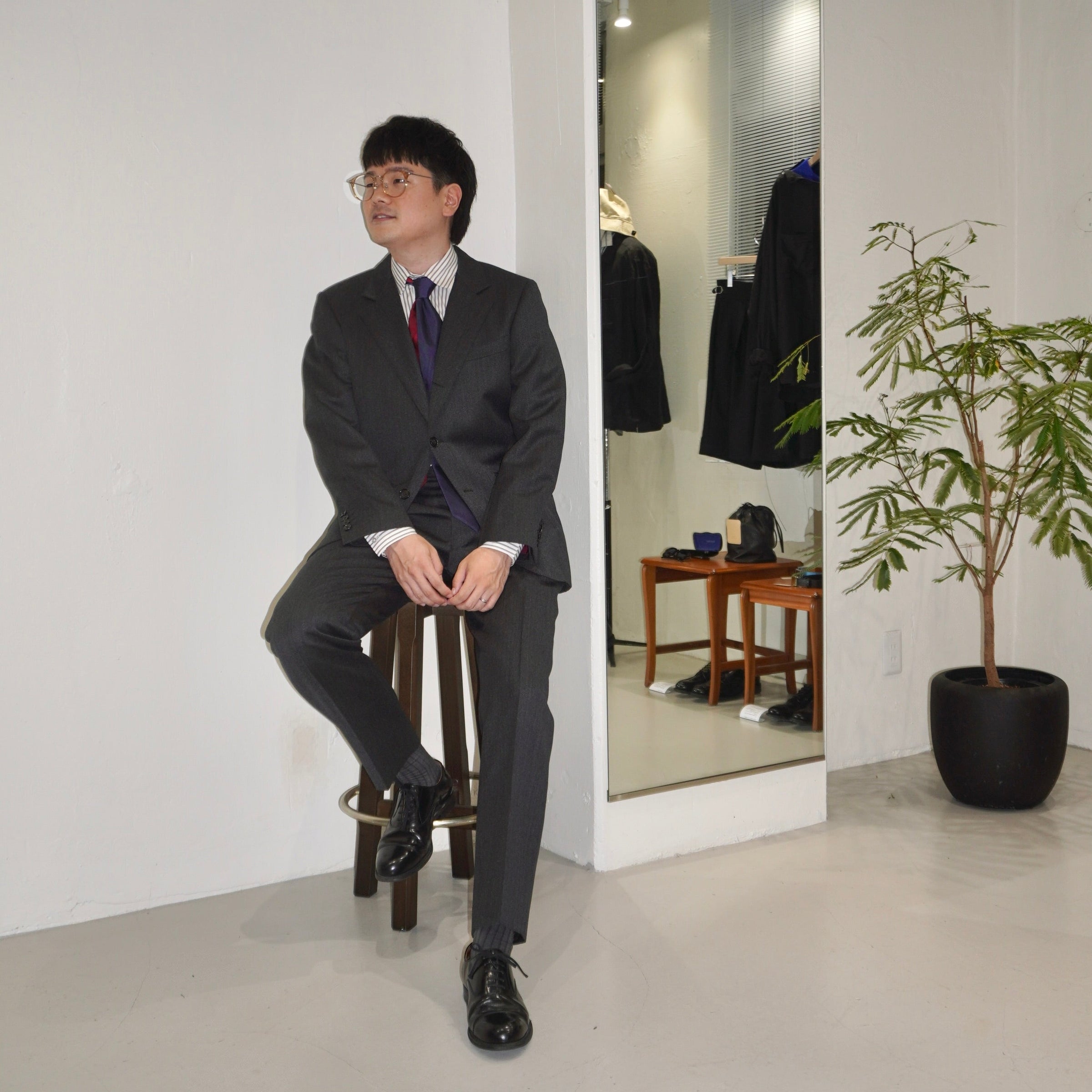 アパルティール　オーダースーツ　カノニコ　カバートクロス