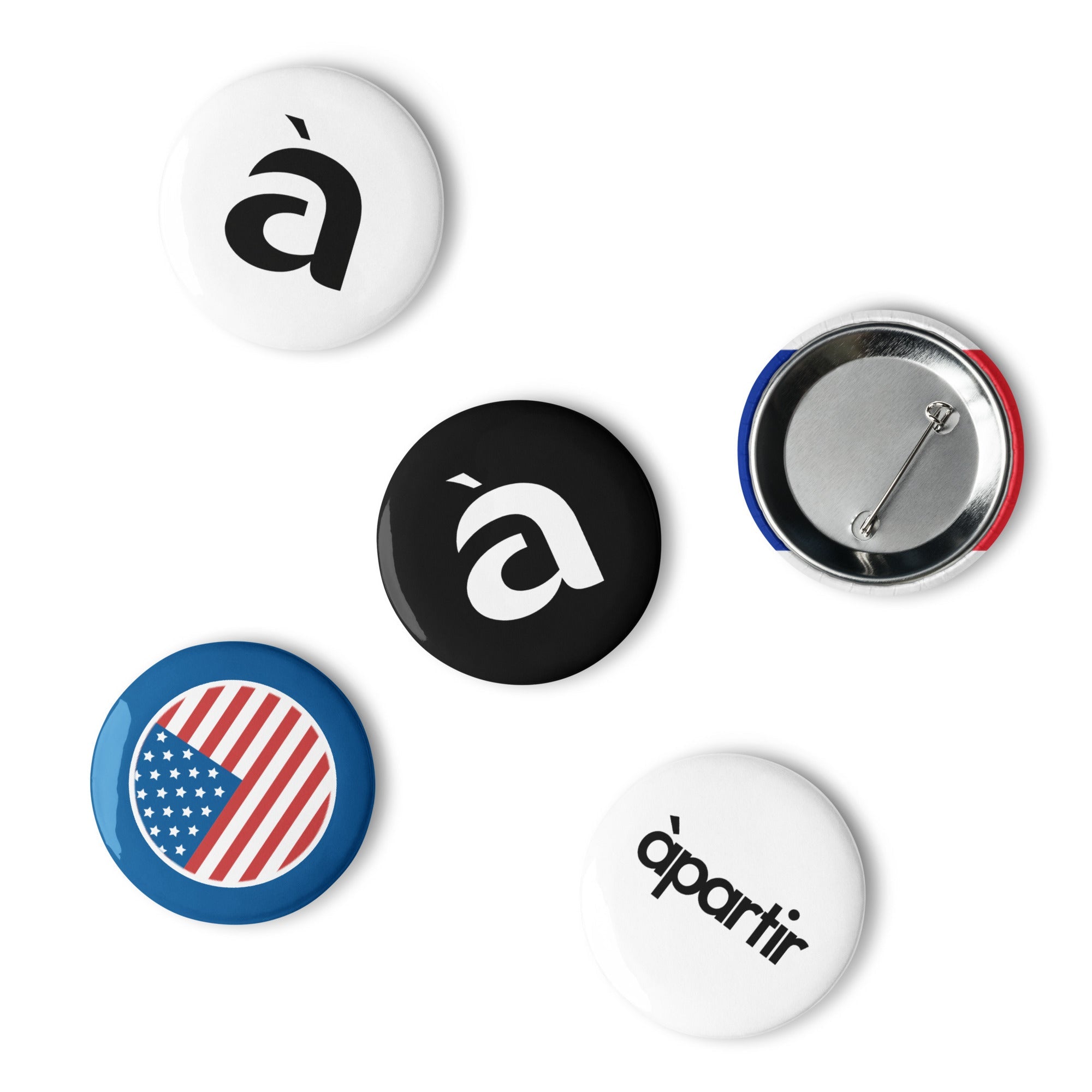 [apartir] Pin Button Set - apartir Online Store アパルティール セレクトショップ