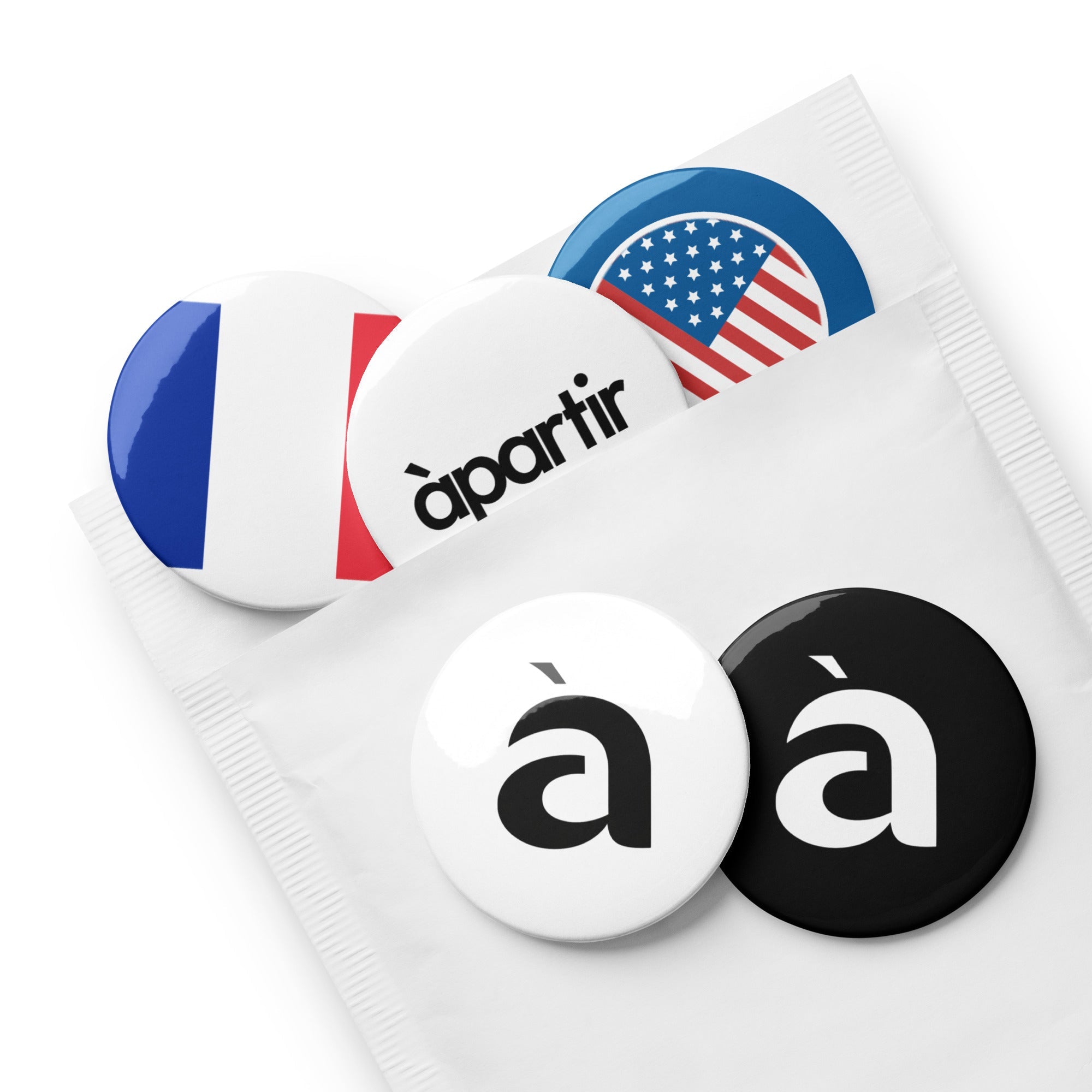 [apartir] Pin Button Set - apartir Online Store アパルティール セレクトショップ