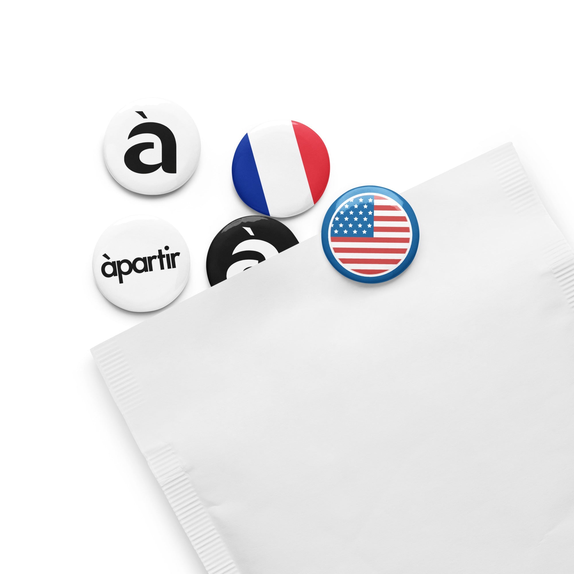 [apartir] Pin Button Set - apartir Online Store アパルティール セレクトショップ