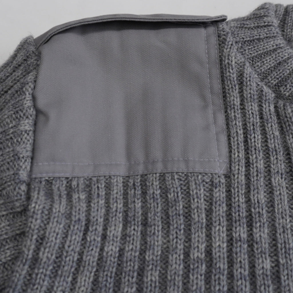 [BRITISH ARMY] THE WOOLLY PULLY SHETLAND CREW NECK KNIT（1990’s DEAD STOCK） - apartir Online Store アパルティール セレクトショップ