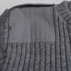 [BRITISH ARMY] THE WOOLLY PULLY SHETLAND CREW NECK KNIT（1990’s DEAD STOCK） - apartir Online Store アパルティール セレクトショップ