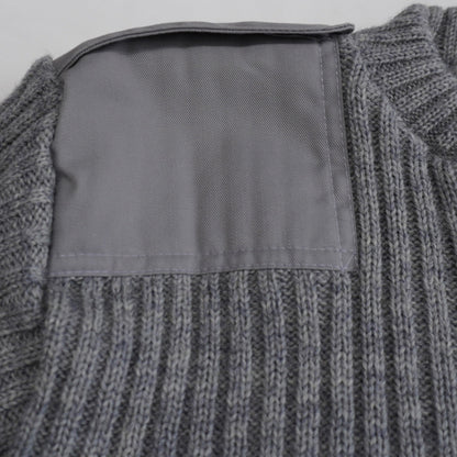 [BRITISH ARMY] THE WOOLLY PULLY SHETLAND CREW NECK KNIT（1990’s DEAD STOCK） - apartir Online Store アパルティール セレクトショップ