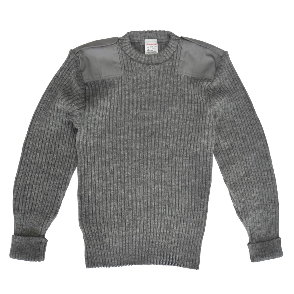 [BRITISH ARMY] THE WOOLLY PULLY SHETLAND CREW NECK KNIT（1990’s DEAD STOCK） - apartir Online Store アパルティール セレクトショップ