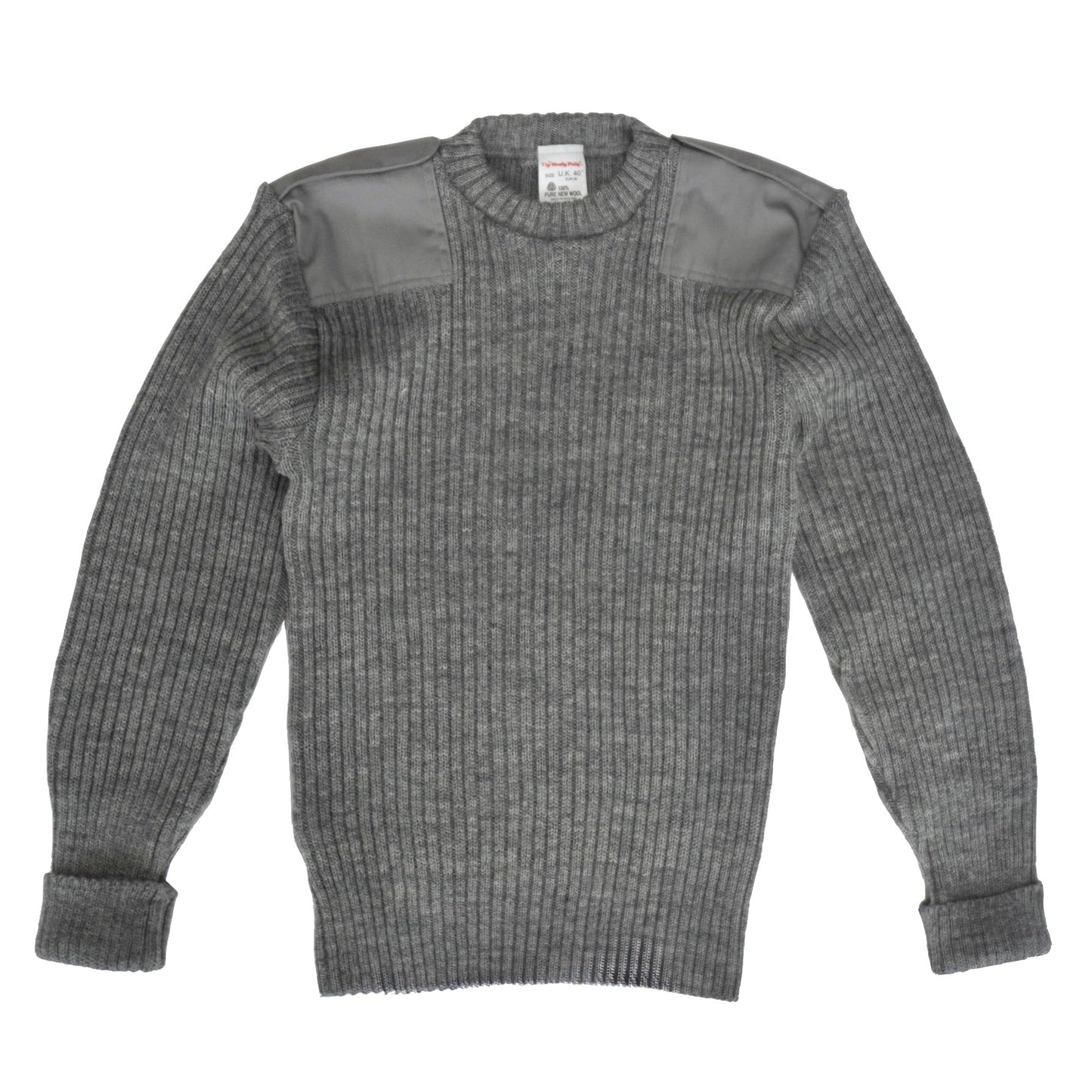 [BRITISH ARMY] THE WOOLLY PULLY SHETLAND CREW NECK KNIT（1990’s DEAD STOCK） - apartir Online Store アパルティール セレクトショップ