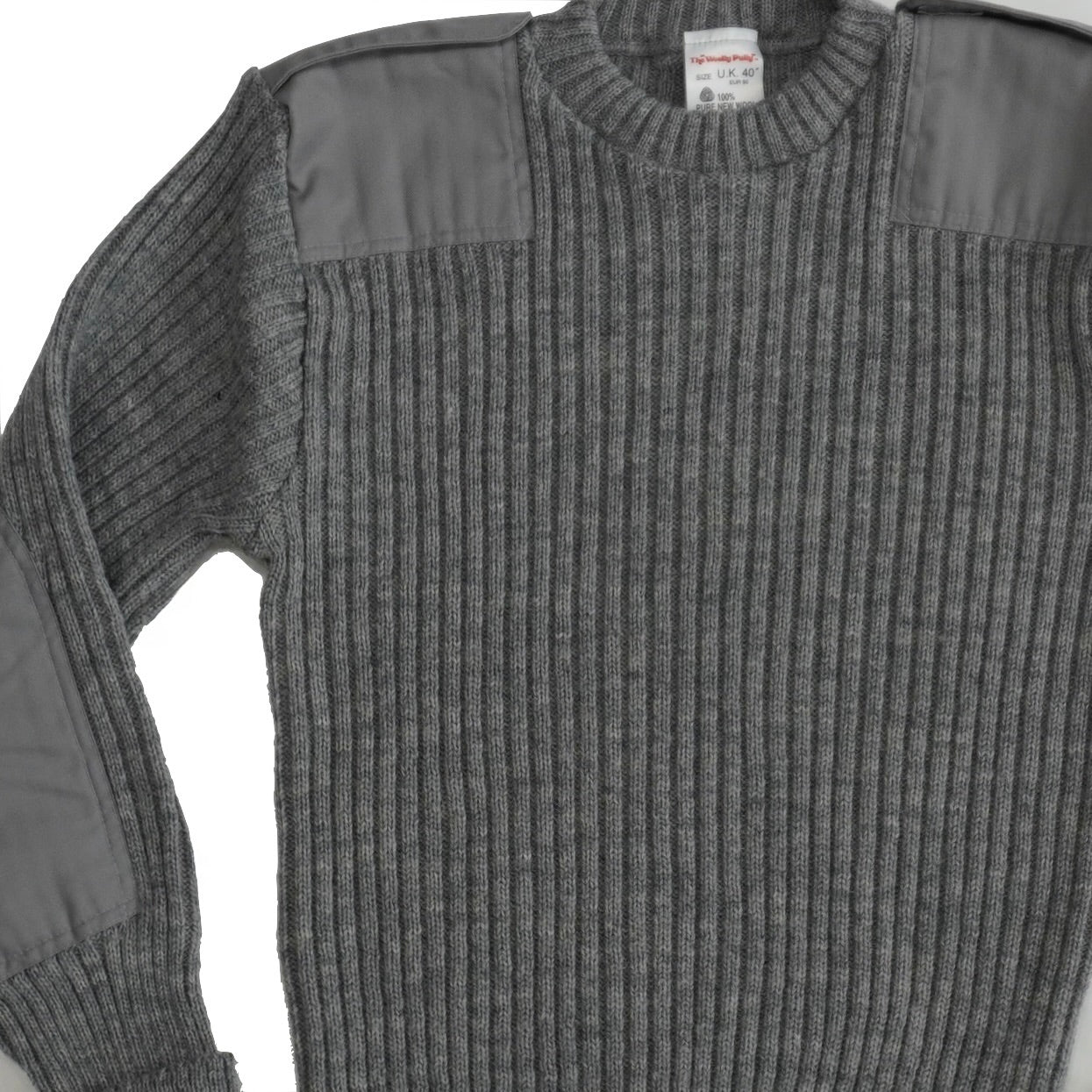 [BRITISH ARMY] THE WOOLLY PULLY SHETLAND CREW NECK KNIT（1990’s DEAD STOCK） - apartir Online Store アパルティール セレクトショップ