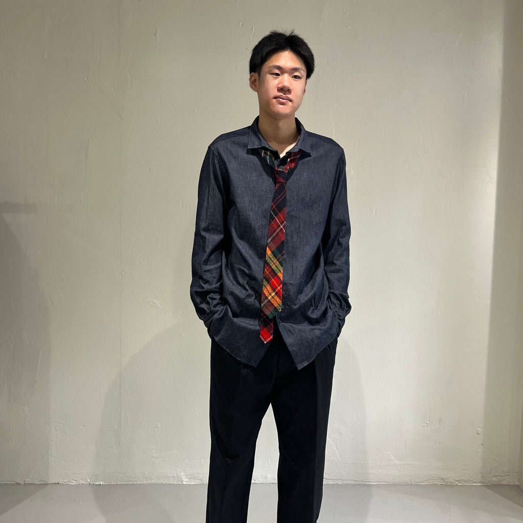 [BRU NA BOINNE] Balkan Check Tie ブルーナボイン バルカンチェック ネクタイ - apartir Online Store アパルティール セレクトショップ