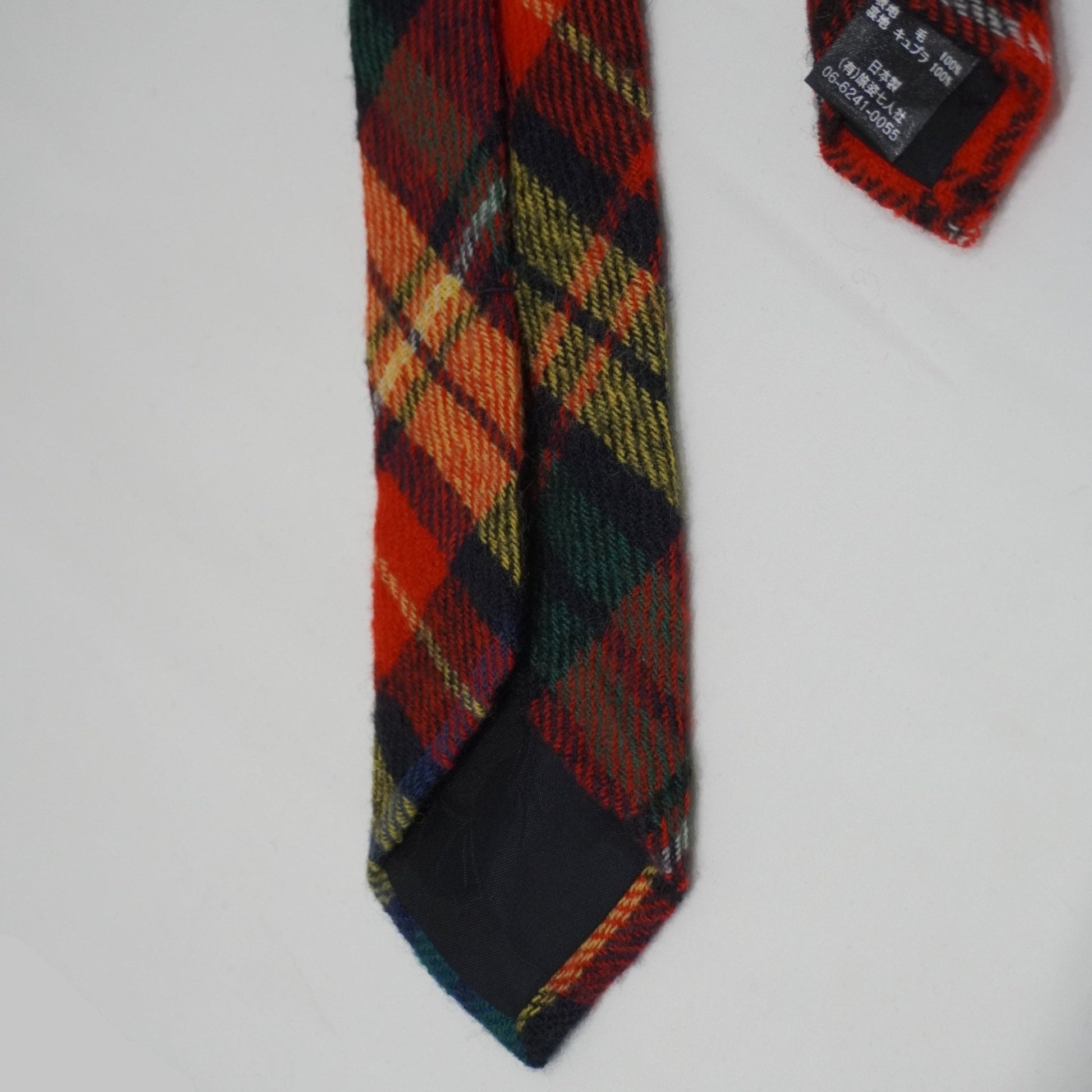 [BRU NA BOINNE] Balkan Check Tie ブルーナボイン バルカンチェック ネクタイ ネクタイ - #shop_name #アパルティール# #名古屋# #セレクトショップ#