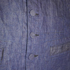 [BRU NA BOINNE] EM in NY VEST ブルーナボイン デニム ワークベスト - apartir Online Store アパルティール セレクトショップ