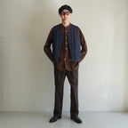 [BRU NA BOINNE] EM in NY VEST ブルーナボイン デニム ワークベスト - apartir Online Store アパルティール セレクトショップ