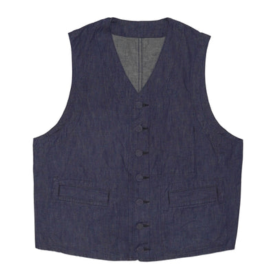 [BRUNABOINNE] EM in NY VEST Brunaboin denim work vest