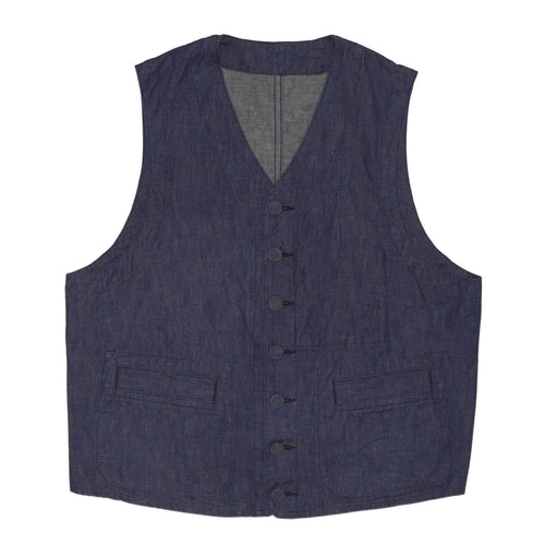 [BRU NA BOINNE] EM in NY VEST ブルーナボイン デニム ワークベスト - apartir Online Store アパルティール セレクトショップ