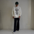 [BRU NA BOINNE] Luther's Dictionary Sweatshirt ブルーナボイン ルターの辞書 スエット - apartir Online Store アパルティール セレクトショップ