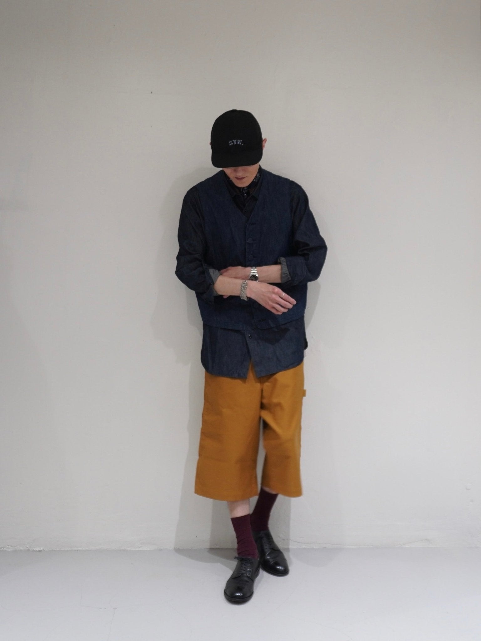 [BRU NA BOINNE] Scrunched SP Denim Shirt Type2 - apartir Online Store アパルティール セレクトショップ