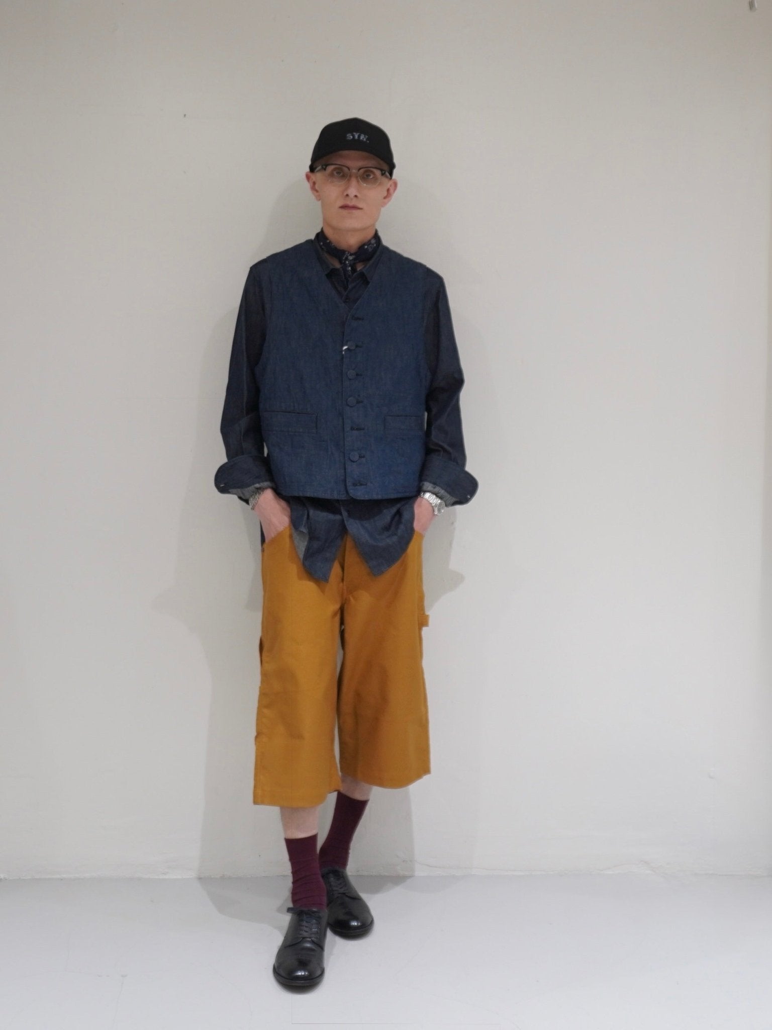 [BRU NA BOINNE] Scrunched SP Denim Shirt Type2 - apartir Online Store アパルティール セレクトショップ