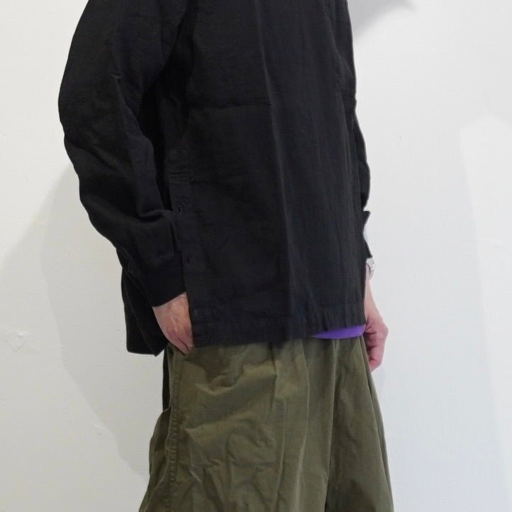 [BRU NA BOINNE] LINEN LONG SLEEVE Tee ブルーナボイン リネンロンT - apartir Online Store アパルティール セレクトショップ