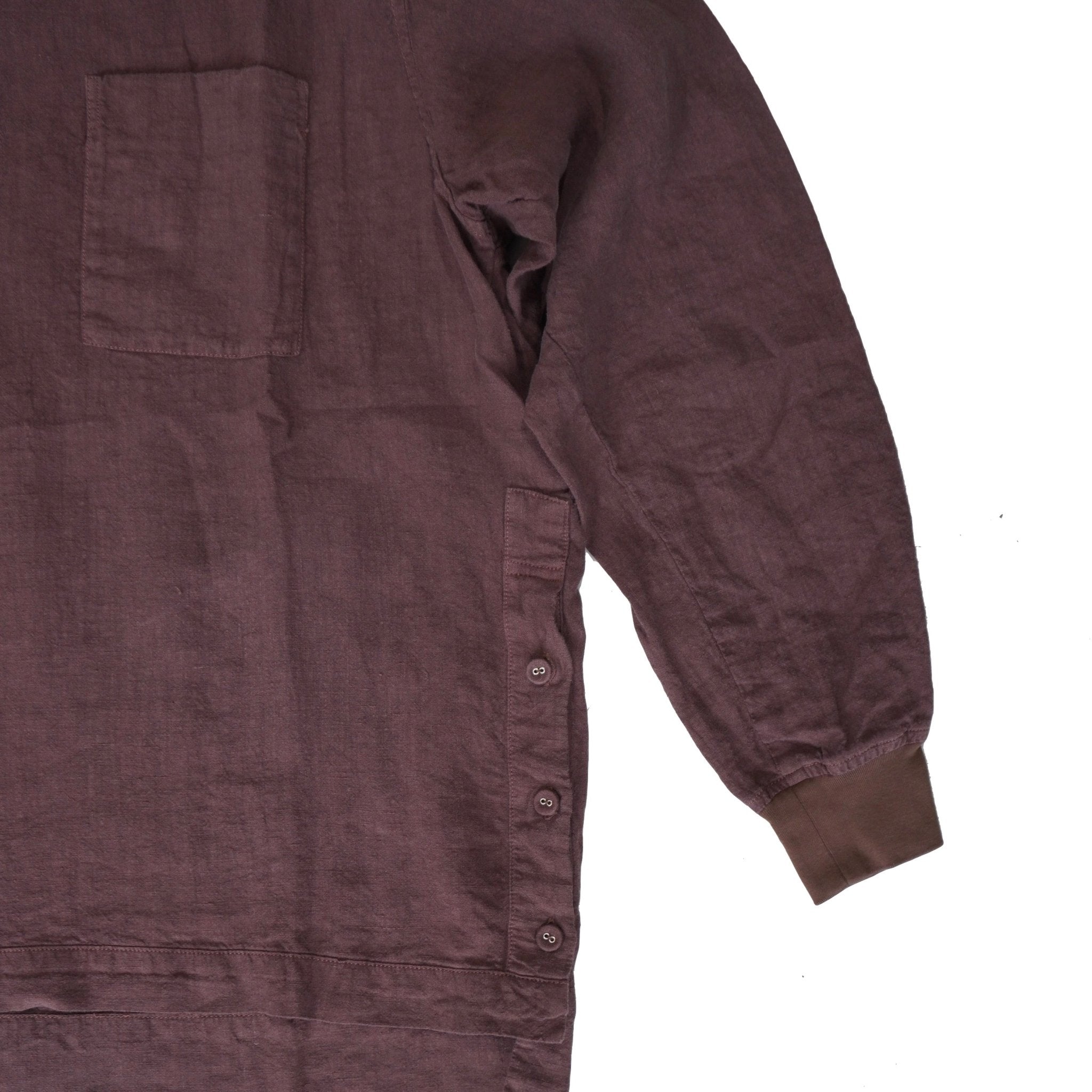 [BRU NA BOINNE] LINEN LONG SLEEVE Tee ブルーナボイン リネンロンT - apartir Online Store アパルティール セレクトショップ