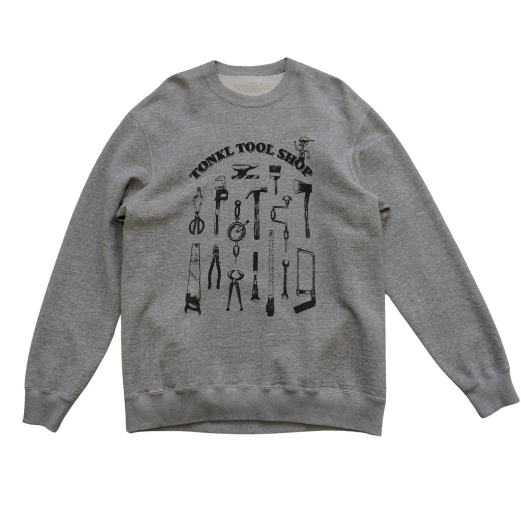 [BRU NA BOINNE] Tonkuru Tool Shop Sweatshirt ブルーナボイン トンクルの道具屋スエット - apartir Online Store アパルティール セレクトショップ