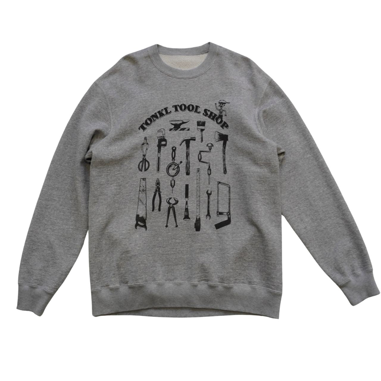 [BRU NA BOINNE] Tonkuru Tool Shop Sweatshirt ブルーナボイン トンクルの道具屋スエット - apartir Online Store アパルティール セレクトショップ