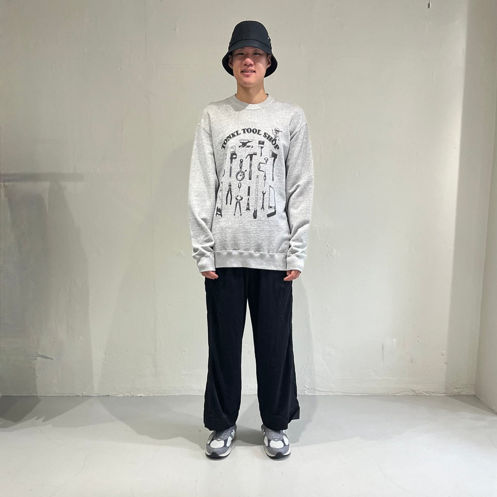 [BRU NA BOINNE] Tonkuru Tool Shop Sweatshirt ブルーナボイン トンクルの道具屋スエット - apartir Online Store アパルティール セレクトショップ