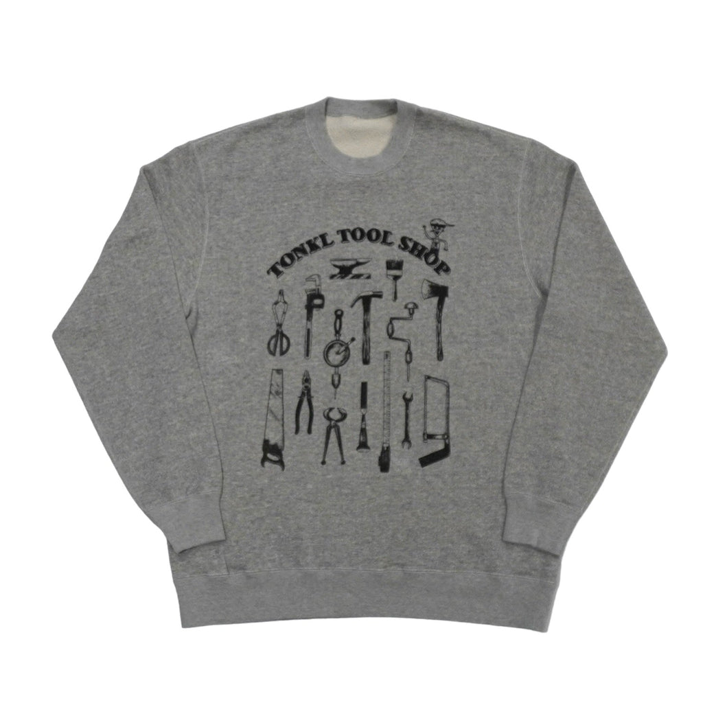 [BRU NA BOINNE] Tonkuru Tool Shop Sweatshirt ブルーナボイン トンクルの道具屋スエット - apartir Online Store アパルティール セレクトショップ