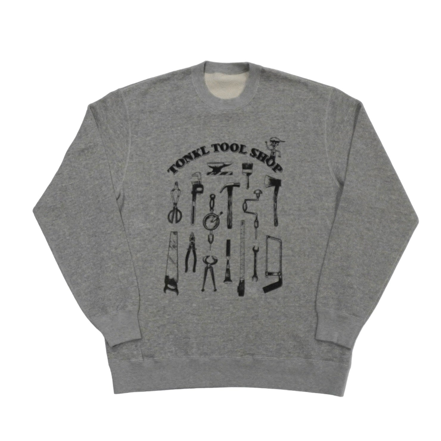 [BRU NA BOINNE] Tonkuru Tool Shop Sweatshirt ブルーナボイン トンクルの道具屋スエット - apartir Online Store アパルティール セレクトショップ