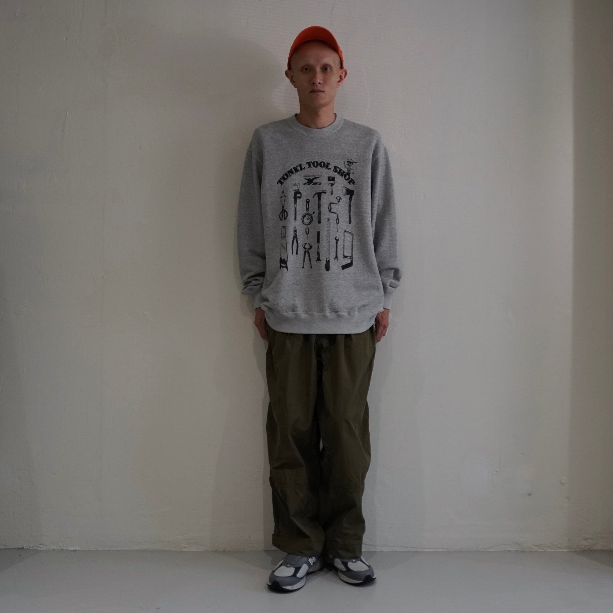 [BRU NA BOINNE] Tonkuru Tool Shop Sweatshirt ブルーナボイン トンクルの道具屋スエット - apartir Online Store アパルティール セレクトショップ