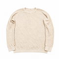 ワッフルパズルスエット2号, white background, square image