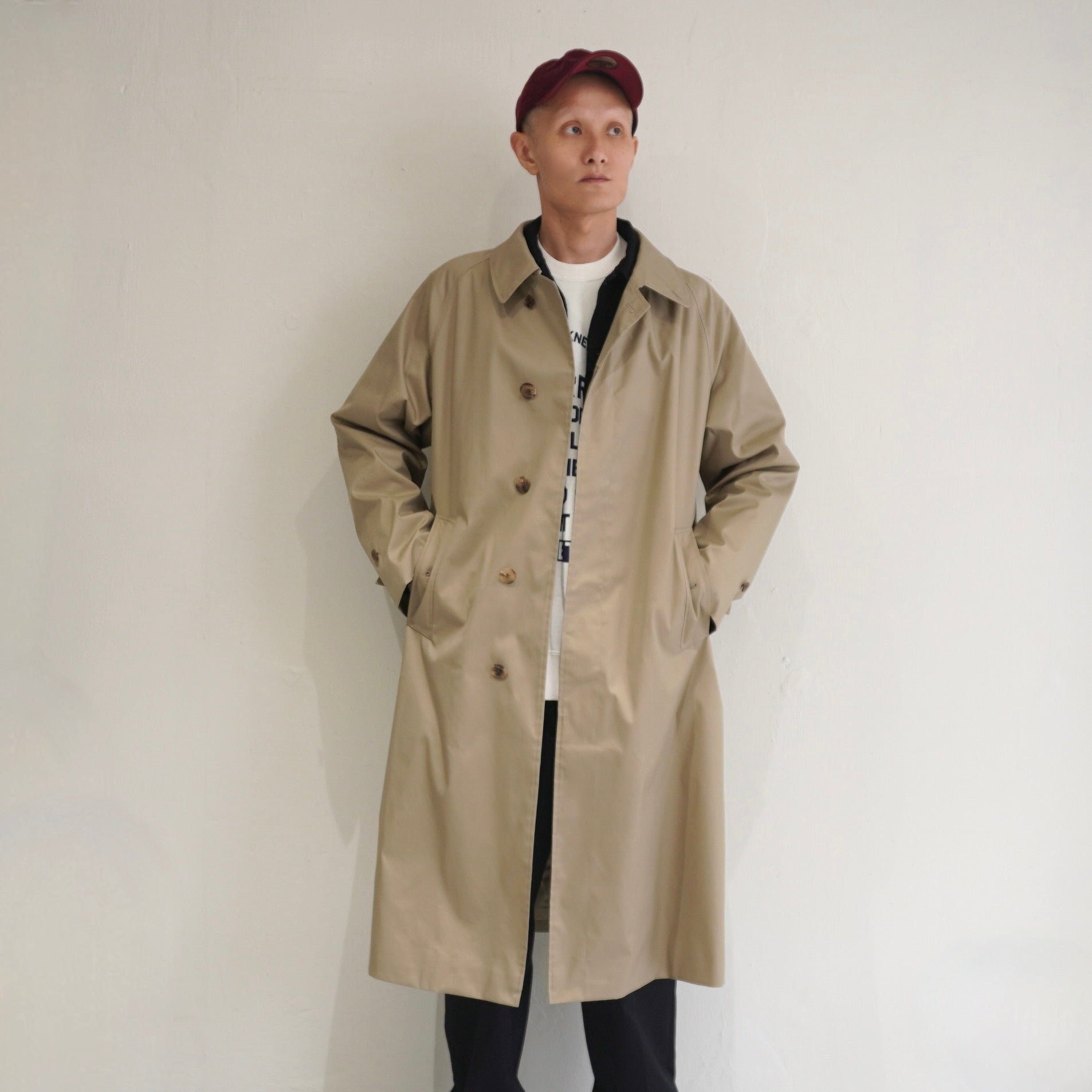 [LENO] BAL COLLAR COAT リノ バルカラーコート - 1 / BEIGE / Cotton100%