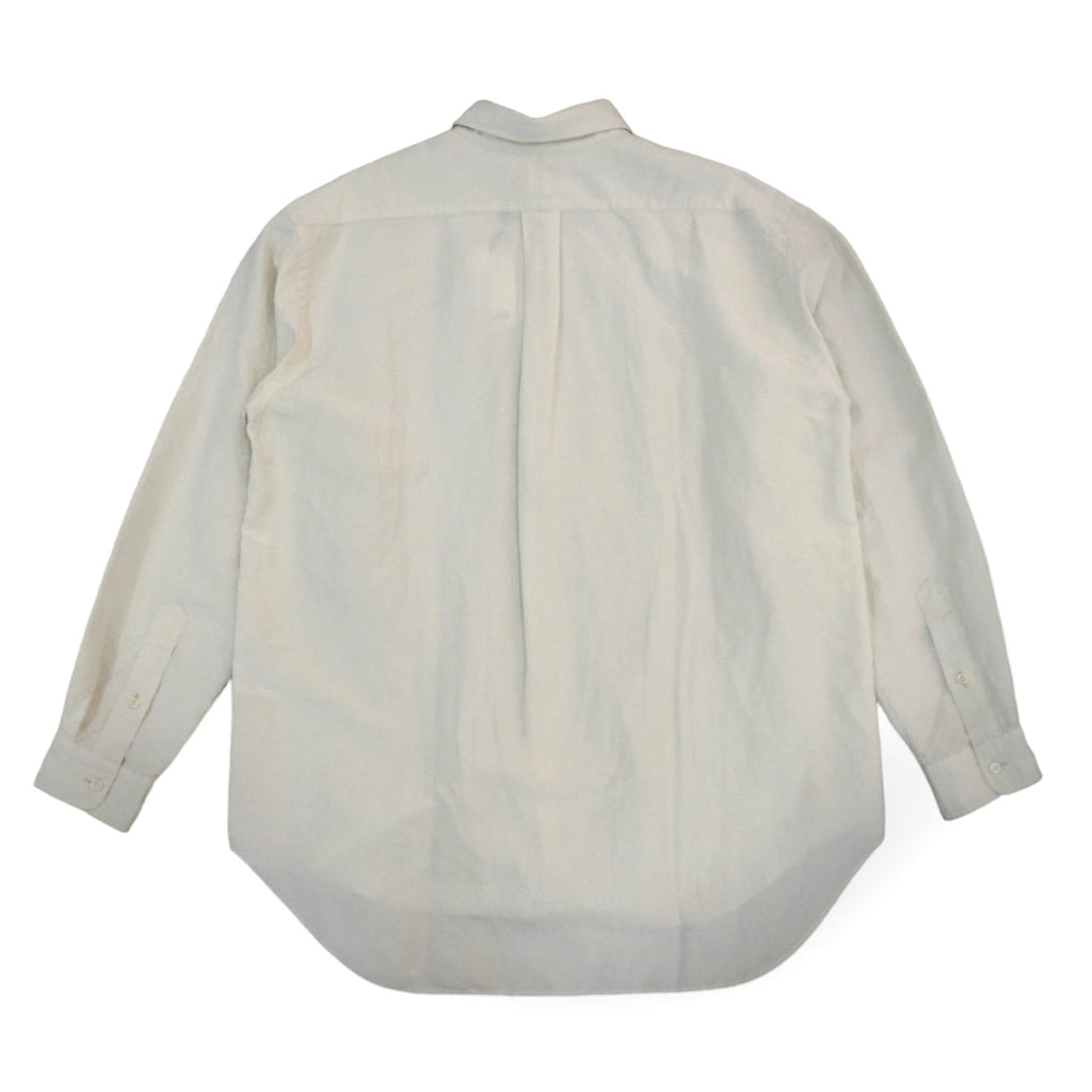 [LENO] BUTTON DOWN SHIRT ECRU リノ シルク/リネン ボタンダウンシャツ エクリュ - apartir Online Store アパルティール セレクトショップ
