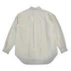 [LENO] BUTTON DOWN SHIRT ECRU リノ シルク/リネン ボタンダウンシャツ エクリュ - apartir Online Store アパルティール セレクトショップ