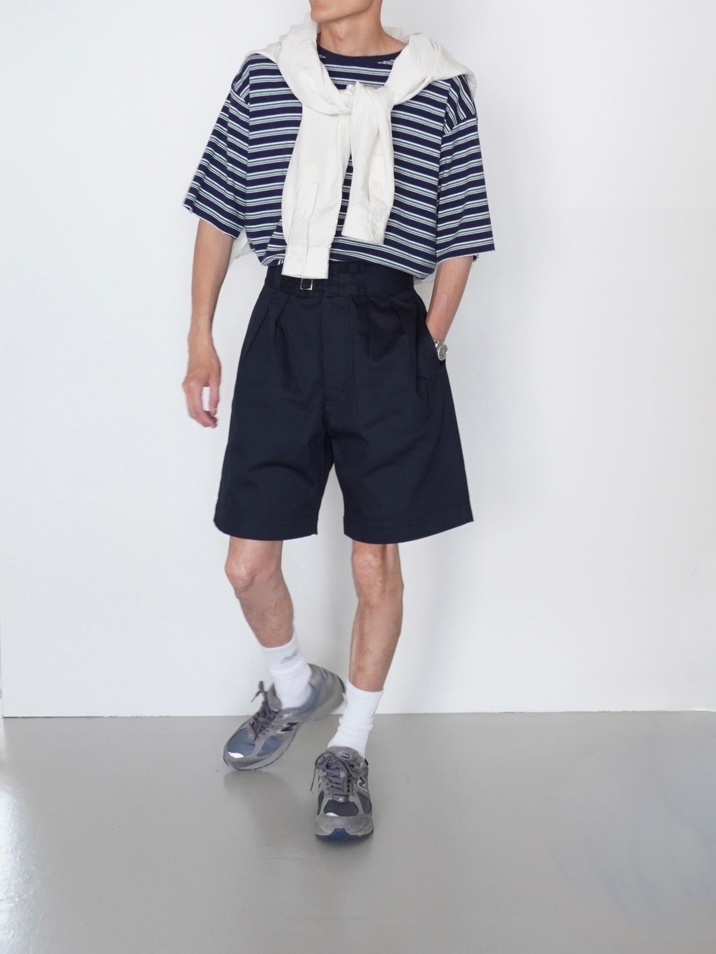 [LENO] DOUBLE BELTED GURKHA SHORT TROUSERS MENS ショートパンツ - #shop_name #アパルティール# #名古屋# #セレクトショップ#