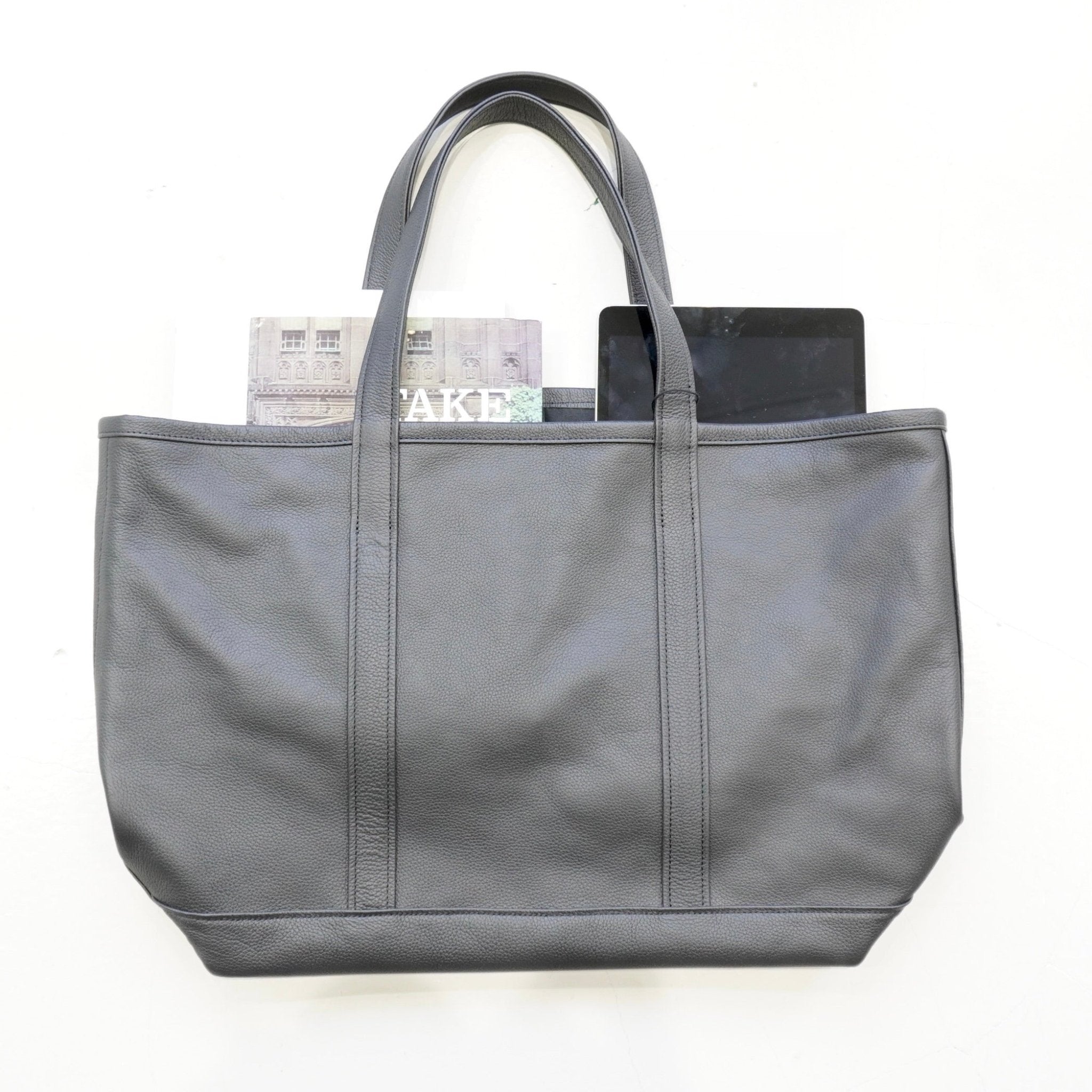 [LENO] LEATHER TOTE BAG X - LARGE リノ レザー トート バッグ - apartir Online Store アパルティール セレクトショップ