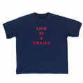 [LENO] RINGER T - SHIRT LIFE IS A DRAMA - apartir Online Store アパルティール セレクトショップ