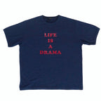 [LENO] RINGER T - SHIRT LIFE IS A DRAMA - apartir Online Store アパルティール セレクトショップ