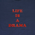 [LENO] RINGER T - SHIRT LIFE IS A DRAMA - apartir Online Store アパルティール セレクトショップ