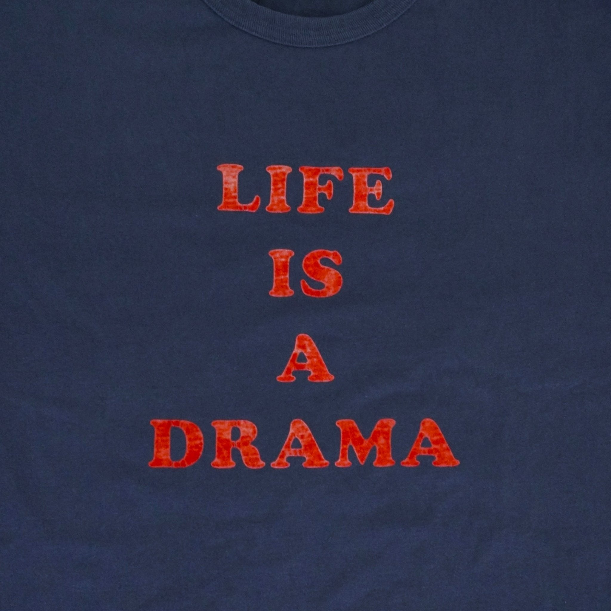 [LENO] RINGER T - SHIRT LIFE IS A DRAMA - apartir Online Store アパルティール セレクトショップ
