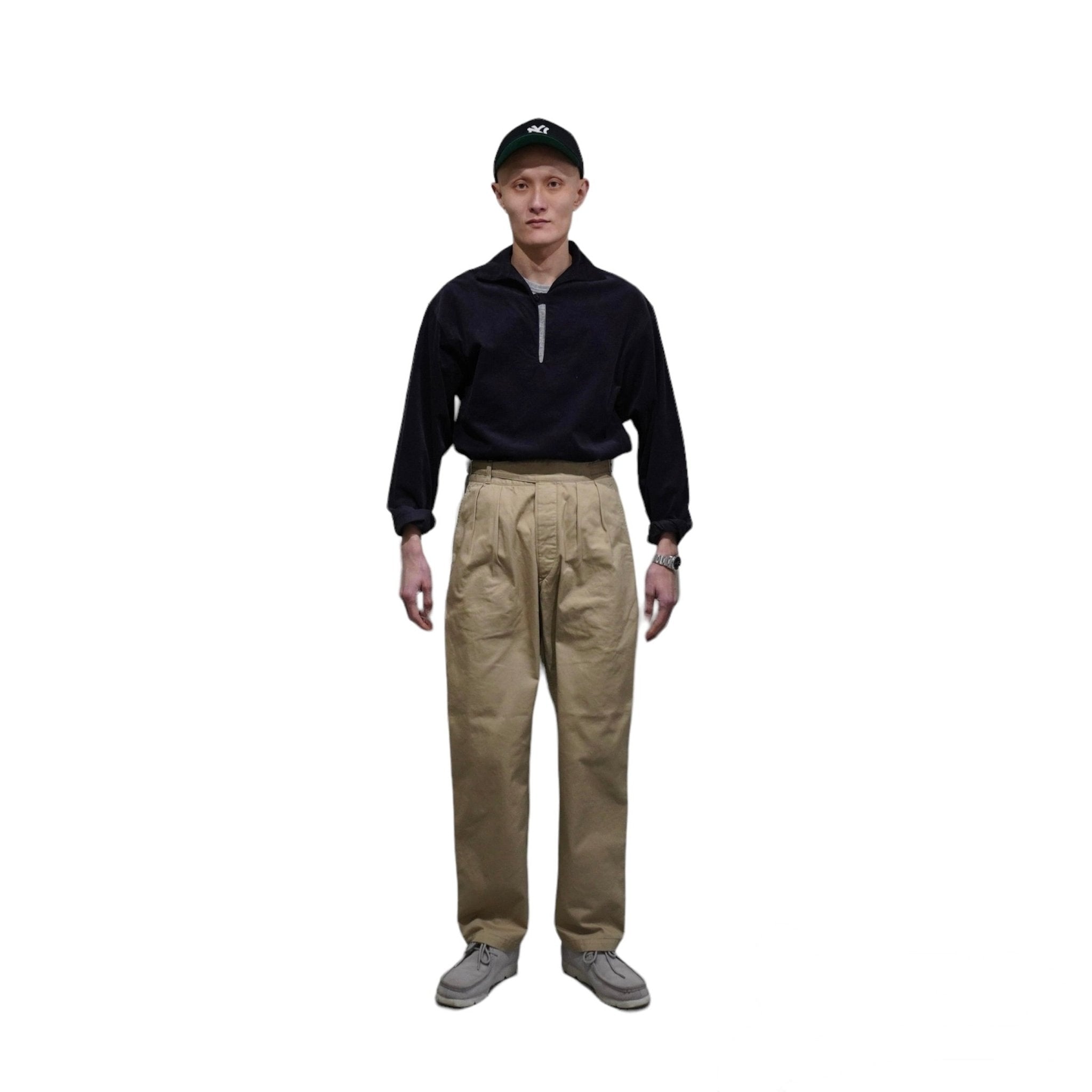 [LENO] SIDE BELTED GURKHA TROUSERS MENS Leno Gurkha Trousers Men's