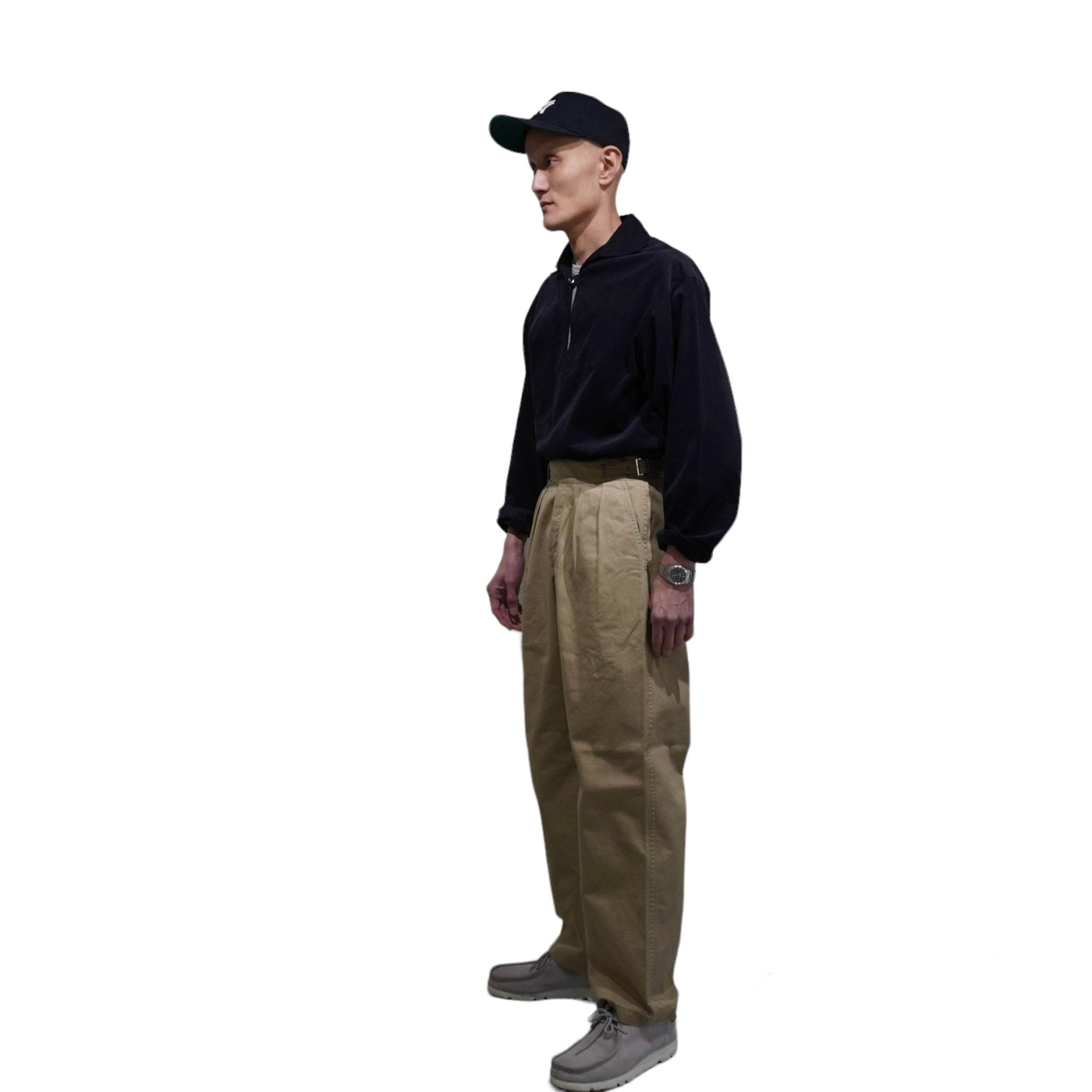 [LENO] SIDE BELTED GURKHA TROUSERS MENS リノ グルカトラウザーズ メンズ