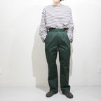 [LENO] SIDE BELTED GURKHA TROUSERS WOMENS リノ グルカトラウザーズ ウィメンズ - apartir Online Store アパルティール セレクトショップ