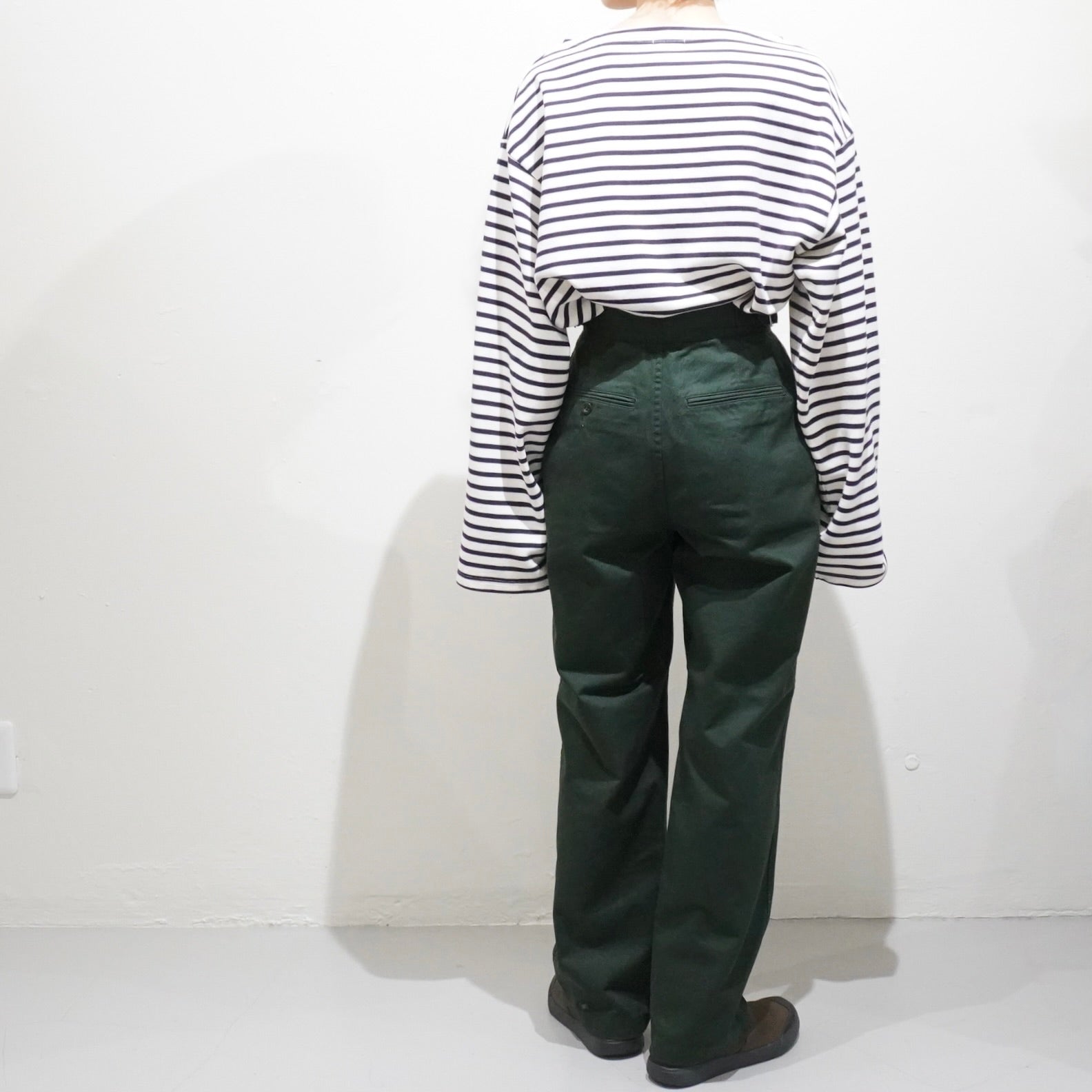 [LENO] SIDE BELTED GURKHA TROUSERS WOMENS リノ グルカトラウザーズ ウィメンズ パンツ - #shop_name #アパルティール# #名古屋# #セレクトショップ#