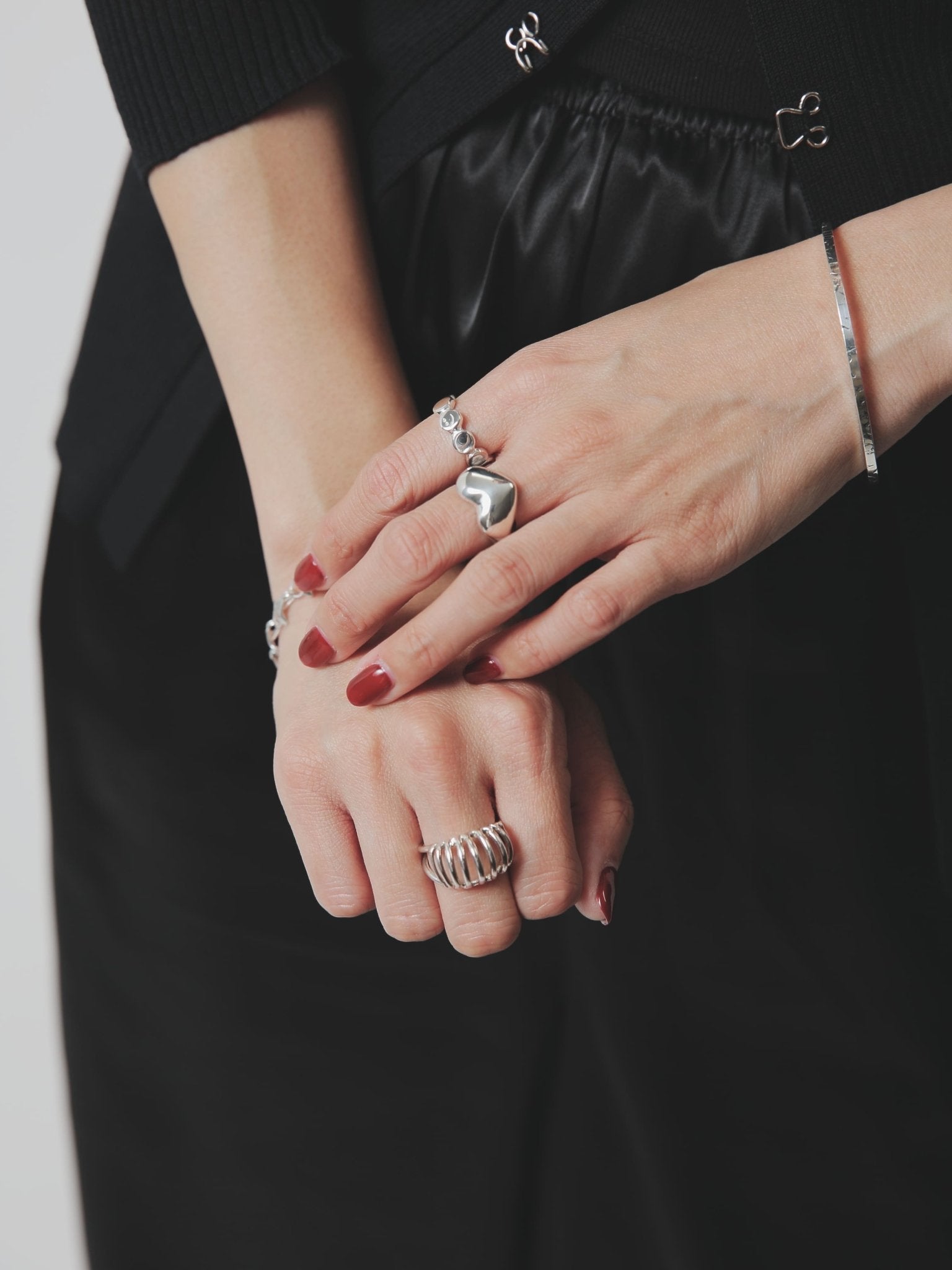 [NINENINE] シルバー925 ハートリング ｜ 21 - R - 012 - apartir Online Store アパルティール セレクトショップ