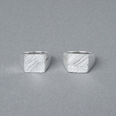 [NINENINE] Sterling Silver Signet Ring | 22-R-024