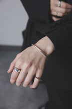[NINENINE] シルバー925 バングル｜いぶし加工なし｜24 - B - 013 - apartir Online Store アパルティール セレクトショップ