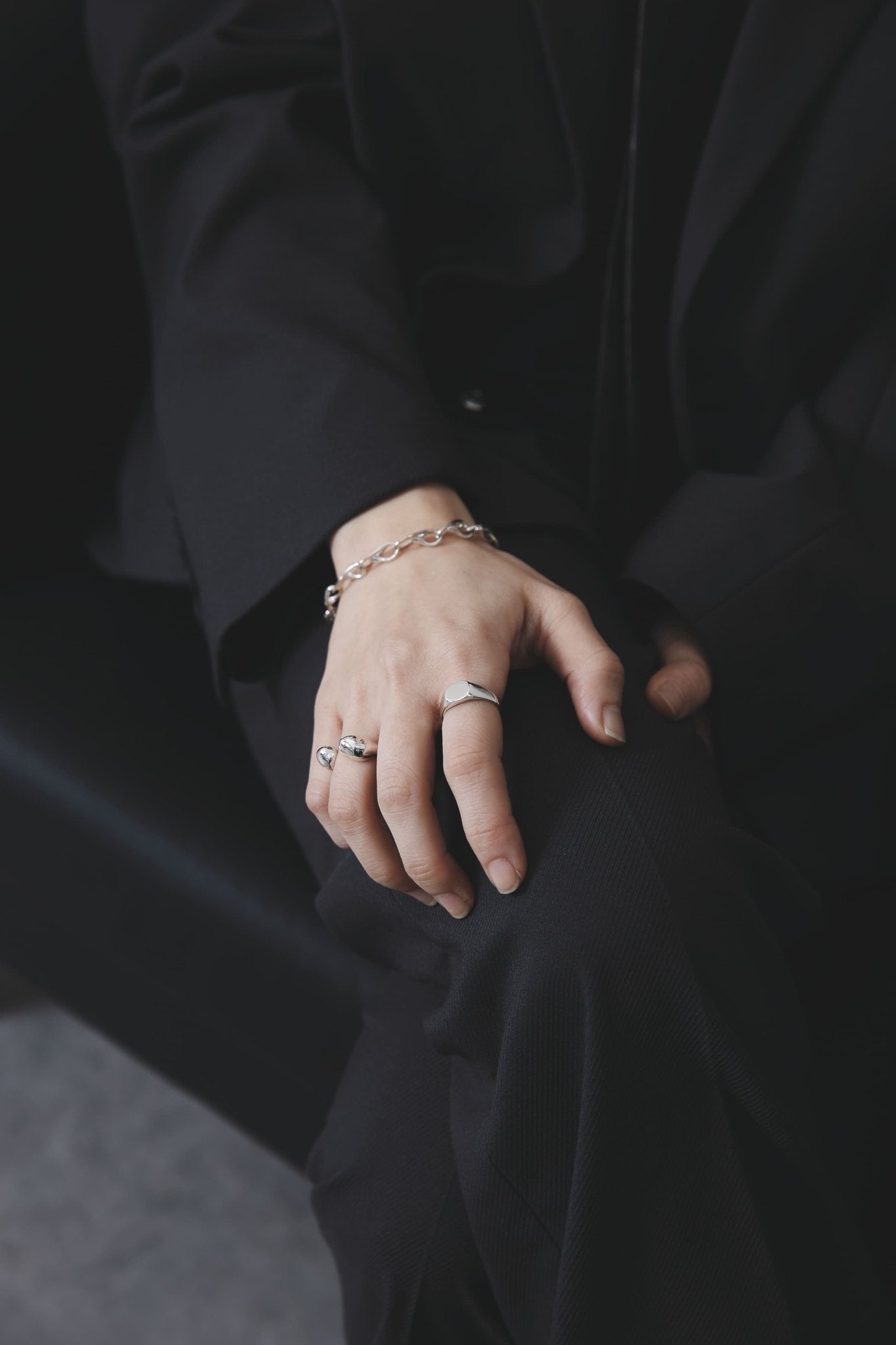 [NINENINE] シルバー925 シグネットリング | 25 - R - 041 - apartir Online Store アパルティール セレクトショップ