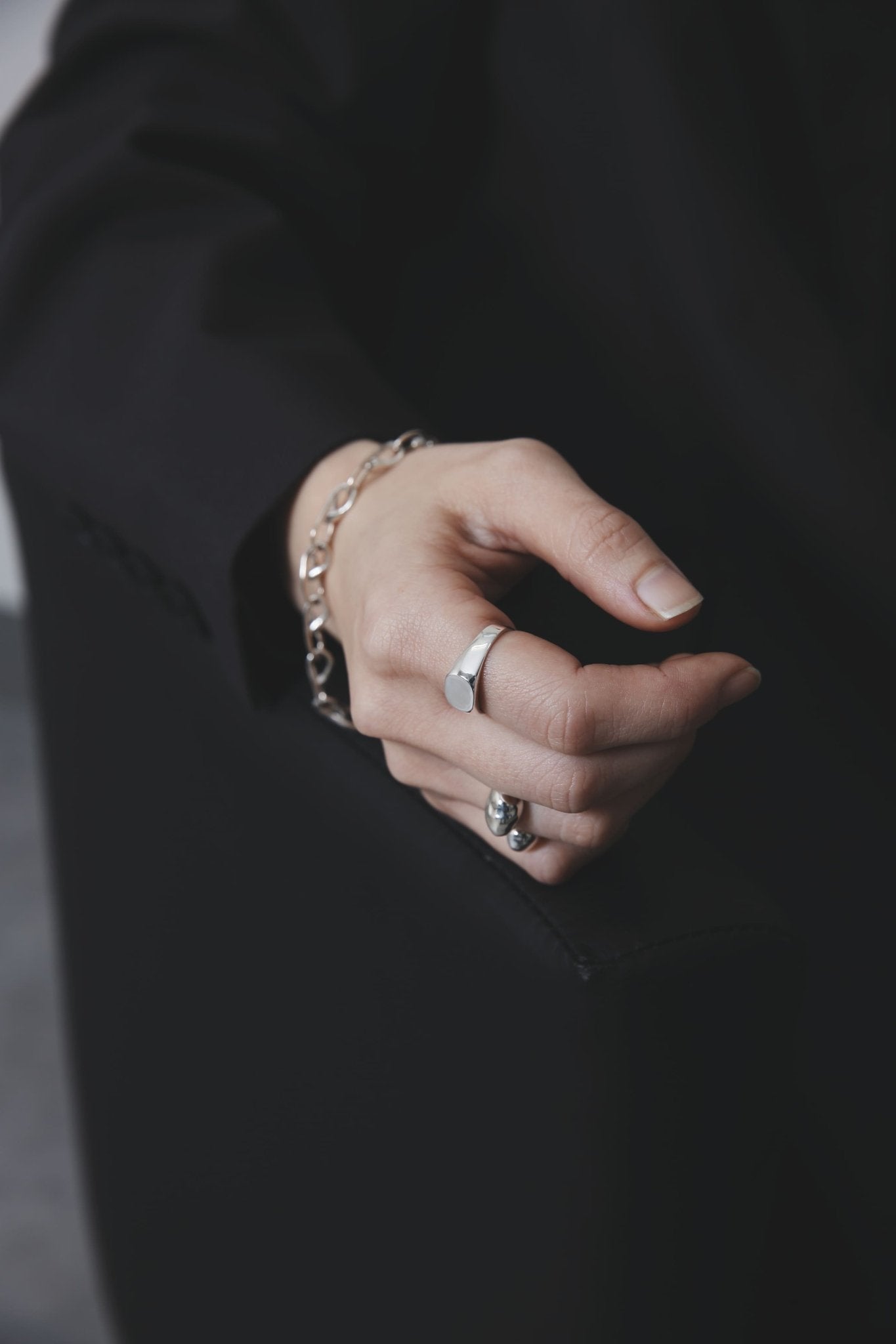 [NINENINE] シルバー925 シグネットリング | 25 - R - 041 - apartir Online Store アパルティール セレクトショップ