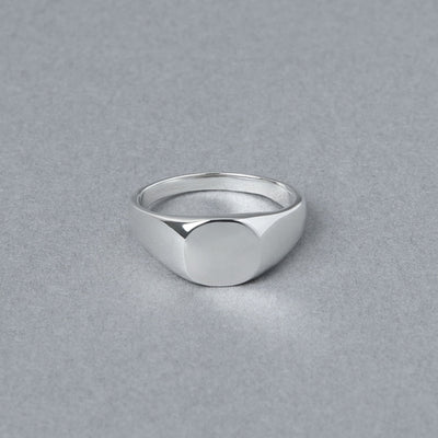 [NINENINE] Sterling Silver Signet Ring | 25-R-041
