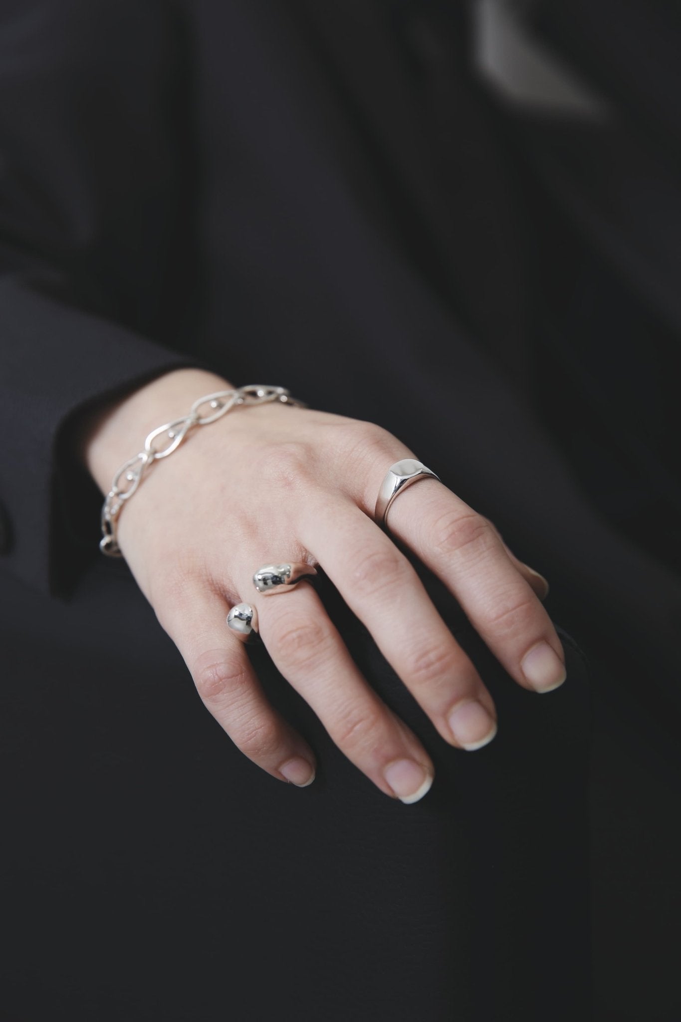 [NINENINE] シルバー925 シグネットリング | 25 - R - 041 - apartir Online Store アパルティール セレクトショップ